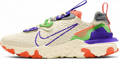 Кросівки Nike React Vision CI7523-104 р.US 7,5 фіолетово-жовтий