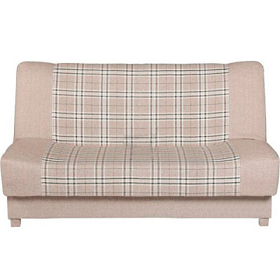 Диван Берегиня Кантри 1920х970х970 мм мокко в клеточку