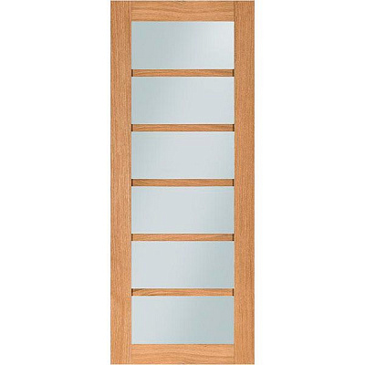 Дверь межкомнатная Terminus 137 80 см дуб светлый