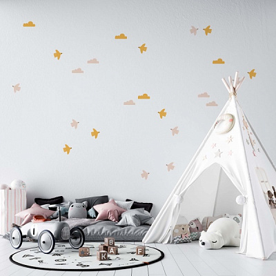 Стикеры-паттерны Lipastick Birds 120х20 см 70106202210