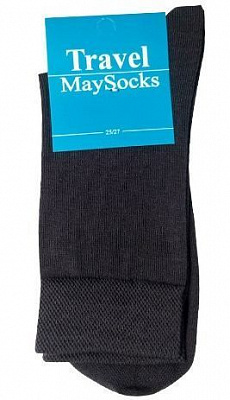 Носки Travel MaySocks классика basic Ч-110203-25 р.25-27