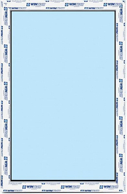 Окно глухое WINTECH 540 500x1000 мм без открывания 