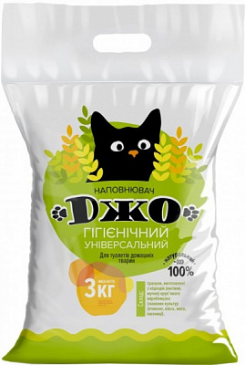 Наполнитель древесный ДЖО 3 кг 