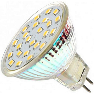 Лампа LED Світлокомплект MR16 6 Вт SMD24 3000K тепле світло