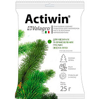 Добриво мінеральне Valagro Actiwin для хвойних та вічнозелених рослин 25 г