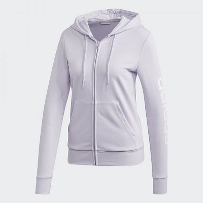 Джемпер Adidas W E LIN FZ HD FM6482 р. L фіолетовий