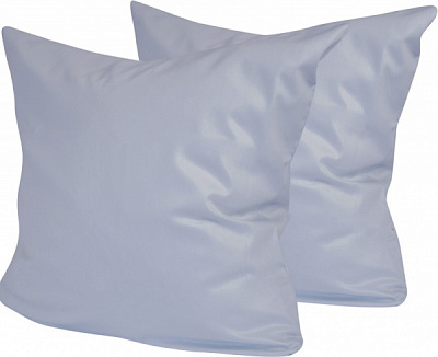 Наволочка 70x70 см серо-голубой Ярослав 