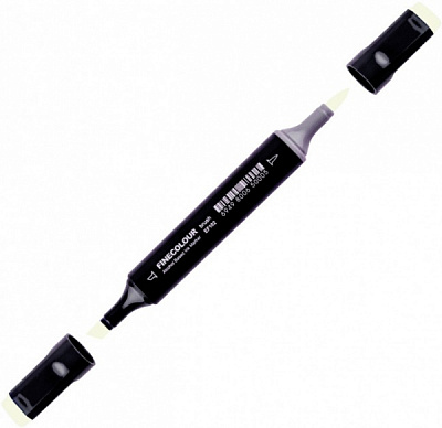 Маркер спиртовой FINECOLOUR EF102-34N желтая мимоза 