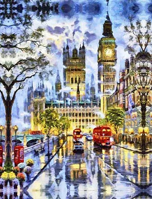 Репродукція Bures 3CFM17151 80x107 см RozenfeldArt