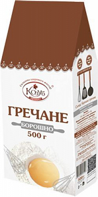 Борошно ТМ Козуб Продукт гречане 500г 4820094531527