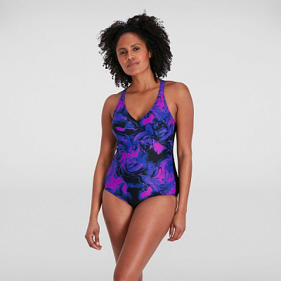 Купальник Speedo SHAPING LEXI PT 1PC AF 8-12958H065 р.46 разноцветный