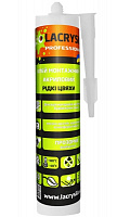 Клей монтажный Lacrysil Круче Гвоздей универсальный прозрачный 280 мл 