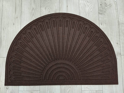 Коврик YPGROUP КР-703 коричневый 60х90 см