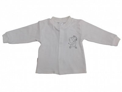 Кофтинка дитяча унісекс Bambinelli Кф302-1 р.62 молочний