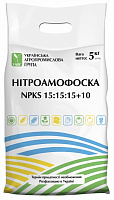 Удобрение минеральное УАПГ Нитроаммофоска с серой NPKS 15:15:15+10 5 кг