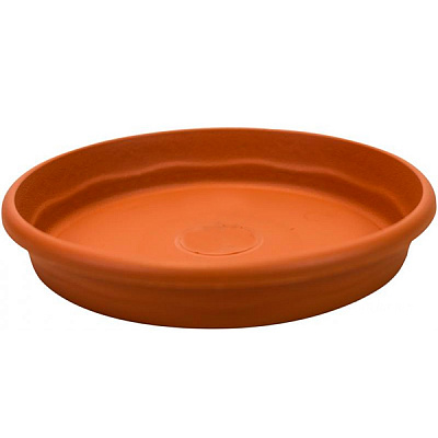 Поддон пластиковый Plastiken Terra Plato Redondas круглый (7426) терракот 