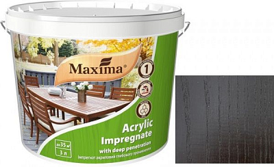 Імпрегнат Maxima акриловий глибокого проникнення венге мат 3 л