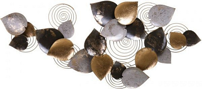 Декор настінний Park 130,2x63,5 см біло-золотистий