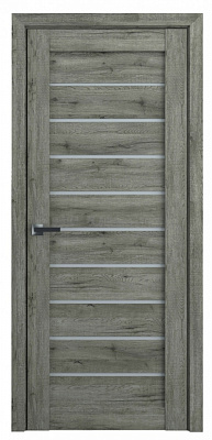 Дверное полотно Dverona 502 ПГ 700 мм дуб вулканический