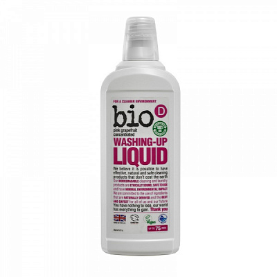 Средство для ручного мытья посуды Bio-D Washing Up Liquid Grapefruit экологическое 0,75л
