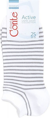 Носки Conte ACTIVE 17С-61СП 121 р. 25 белый 1 шт. 