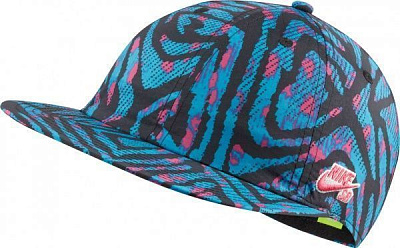 Кепка Nike U NK H86 CAP FLATBILL AOP CQ9274-446 OS блакитний