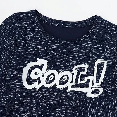 Реглан Соня Ш039 р.110 синий меланж 