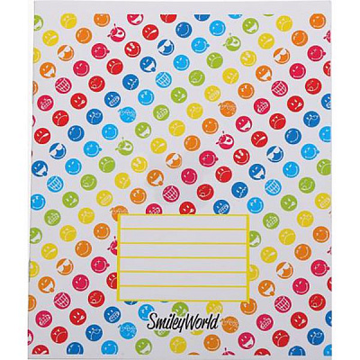 Зошит шкільний 48 аркушів у клітинку Smiley