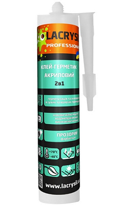 Клей-герметик LACRYSIL LACRYSIL 280 мл прозрачный