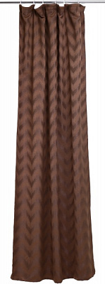 Штора ZG 602512/150 Jac 150х280 см коричнева ТД Текстиль