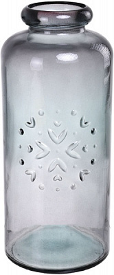 Ваза скляна темно-сірий ALPINE San Miguel