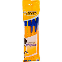 Набор ручек шариковых BIC Orange 4 шт. синие 