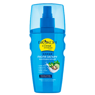 Спрей после загара БИОКОН охлаждающий 160 мл 180 г