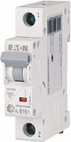 Автоматичний вимикач Eaton 1п 16A HL-B16/1 4,5kA 194721