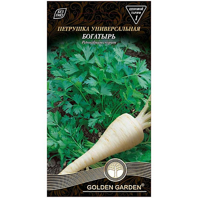Насіння Golden Garden петрушка універсальна Богатир 2 г