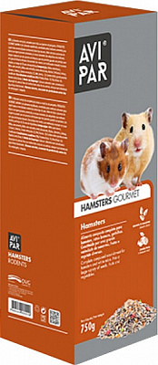 Корм Avipar Hamsters для хом'яків 750 г