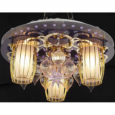 Люстра Altalusse LV216-04 белый/золото