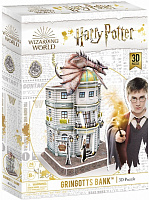3D-пазл CubicFun Діагон Алея_Банк Грінготтс Harry Potter DS1005h