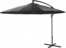 Зонт садовый ProGarden с наклоном и подставкой Темно-сірий (FD1000150)