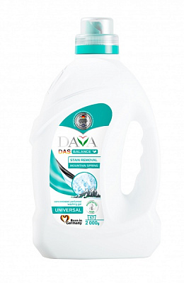 Гель для машинной стирки DAVA DAS BALANCE универсальный 2 л 