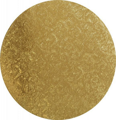 Підкладка для торта 30,5х0,2 см золото