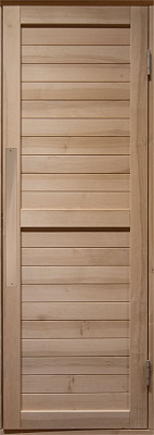 Дверь для сауны DMK №4 1900х700 мм ольха