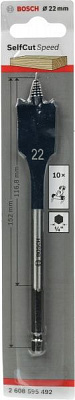 Сверло по дереву Bosch Self Cut Speed 152 мм 22 мм 2608595492