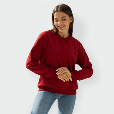 Свитшот Vivioji 12718 р.XXL бордовый
