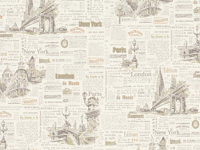 Шпалери вінілові на флізеліновій основі Слов'янські шпалери Elegance collection Гардіан 2367-01 1,06x10,05 м