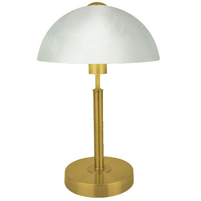 Лампа настільна ALEL-T345A-AqBr антична латунь