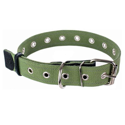 Ошейник повседневный Collar брезент безразмерный 3.5x63см (6756)