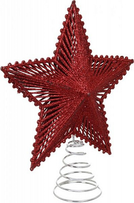 Верхівка пластикова Зірка SD20-1419W d220 мм червоний