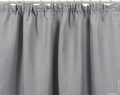Портьєра Велюр Міленіум 140х270 см, світло-сіра ТК-Домашній текстиль ТОВ