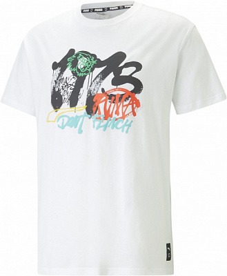Футболка Puma SHOWCASE TEE 2 53923701 р.S білий